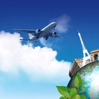 Travel agency wallpaper