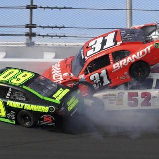 Nascar crash wallpaper