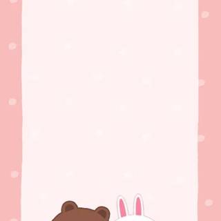 Brownie and Cony wallpaper