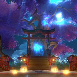 Genshin Impact spring wallpaper