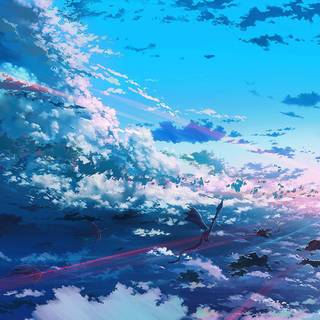 Spring nature sky wallpaper