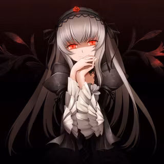 Black pretty anime wallpaper