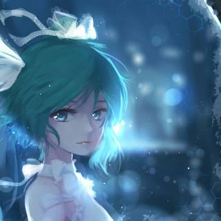 Black pretty anime wallpaper