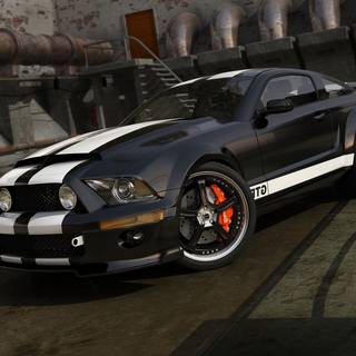 Dark Mustang wallpaper