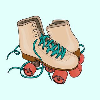 Rollerblades wallpaper