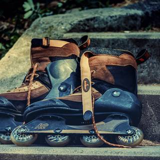 Rollerblades wallpaper