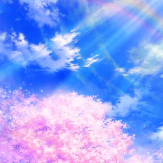 Anime spring 4k wallpaper