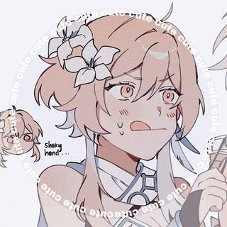 Genshin Impact matching PFP wallpaper