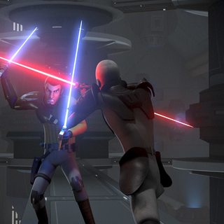 Kanan Jarrus vs The Inquisitor wallpaper
