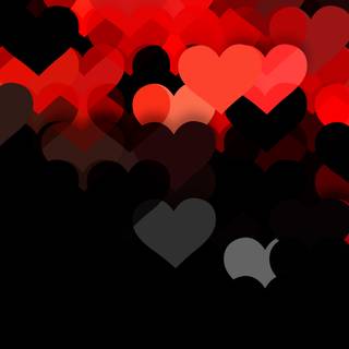 Dark red Valentine wallpaper
