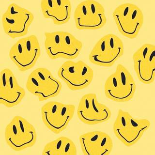 Smiley face aesthetic wallpaper