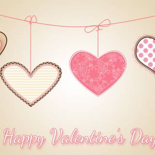 Vintage Valentines Day wallpaper