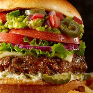 Double burger wallpaper