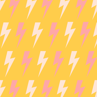 Lightning bolt yellow wallpaper