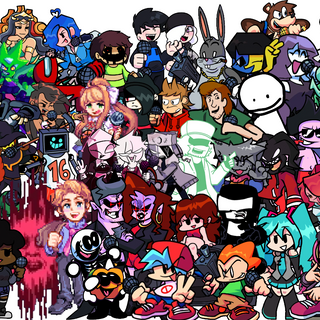 FNF all characters wallpaper