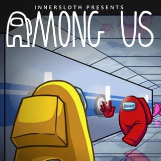 Among Us glow wallpaper