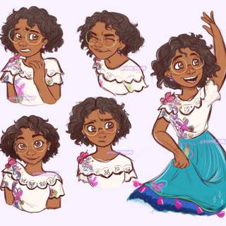 Mirabel Madrigal fanart wallpaper