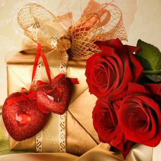 Valentines flower wallpaper