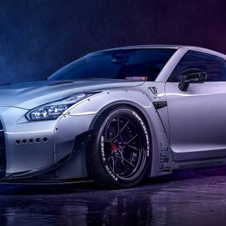 Aesthetic Nissan GTR R35 wallpaper