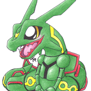 Baby Rayquaza wallpaper