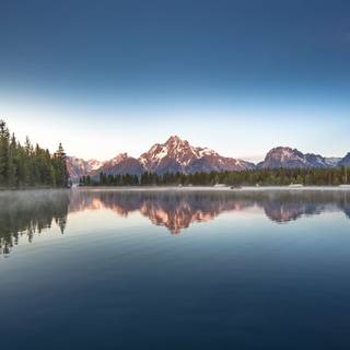 Grand Tetons Idaho view wallpaper