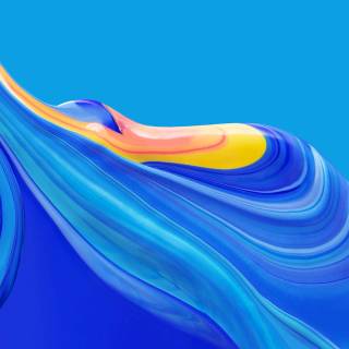 Blue liquid wallpaper