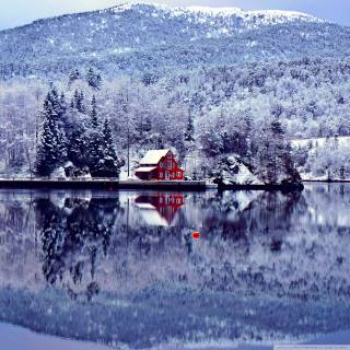 HD winter view wallpaper