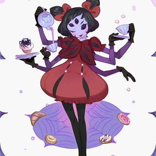 Undertale Muffet wallpaper