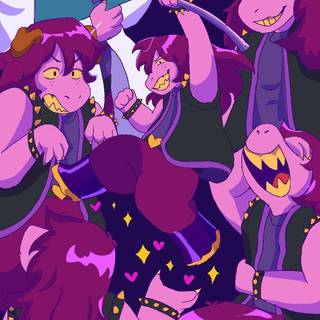 Deltarune Susie wallpaper