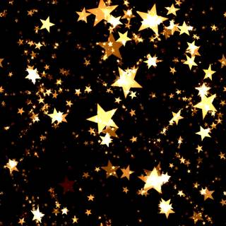 Yellow star wallpaper