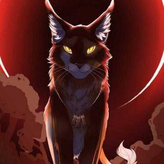 Wolves and cats wallpaper