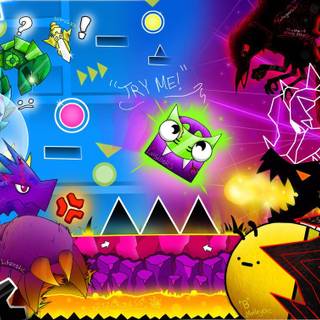 Geometry Dash World wallpaper