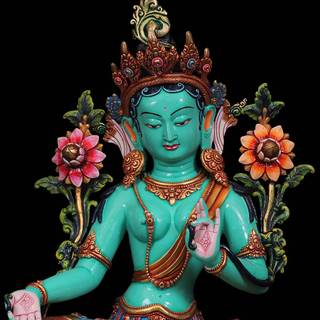 Green Tara wallpaper