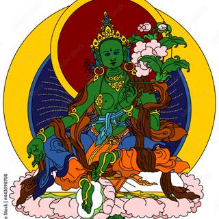 Green Tara wallpaper