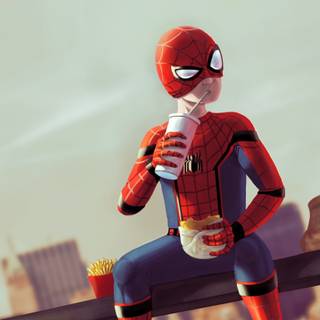 Little Spider-Man wallpaper