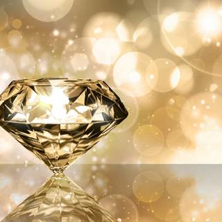 Yellow diamond wallpaper