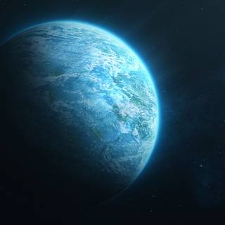 Blue Earth wallpaper