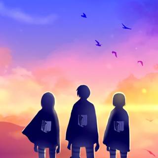 iPhone 4k Attack On Titan wallpaper