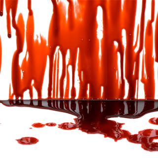 Blood stain wallpaper