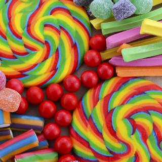 Candy world wallpaper