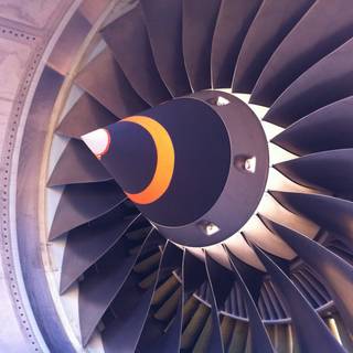 Airplane engine wallpaper