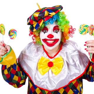 Funny clowns wallpaper