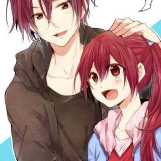 Elder brother and younger sister anime wallpaper