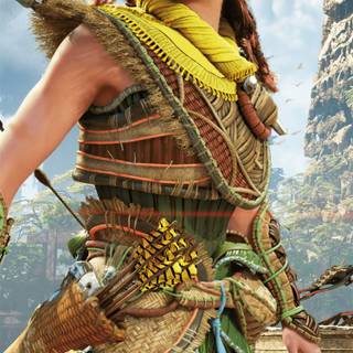 Horizon Forbidden West phone wallpaper