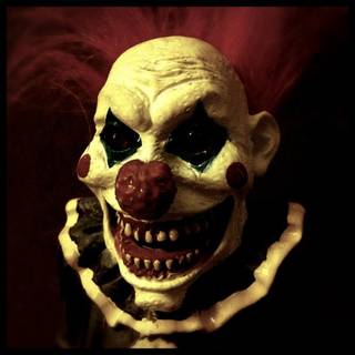 Clown mask wallpaper