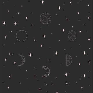 Phases of the moon wallpaper