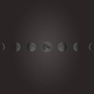 Phases of the moon wallpaper