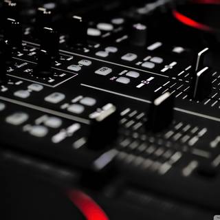 DJ decks wallpaper