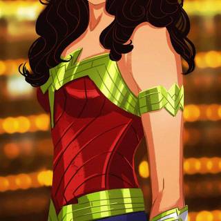 Wonder Woman 4k iPhone wallpaper