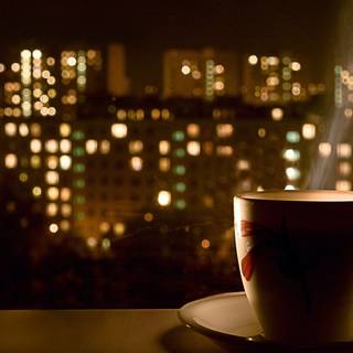 Desktop cup wallpaper